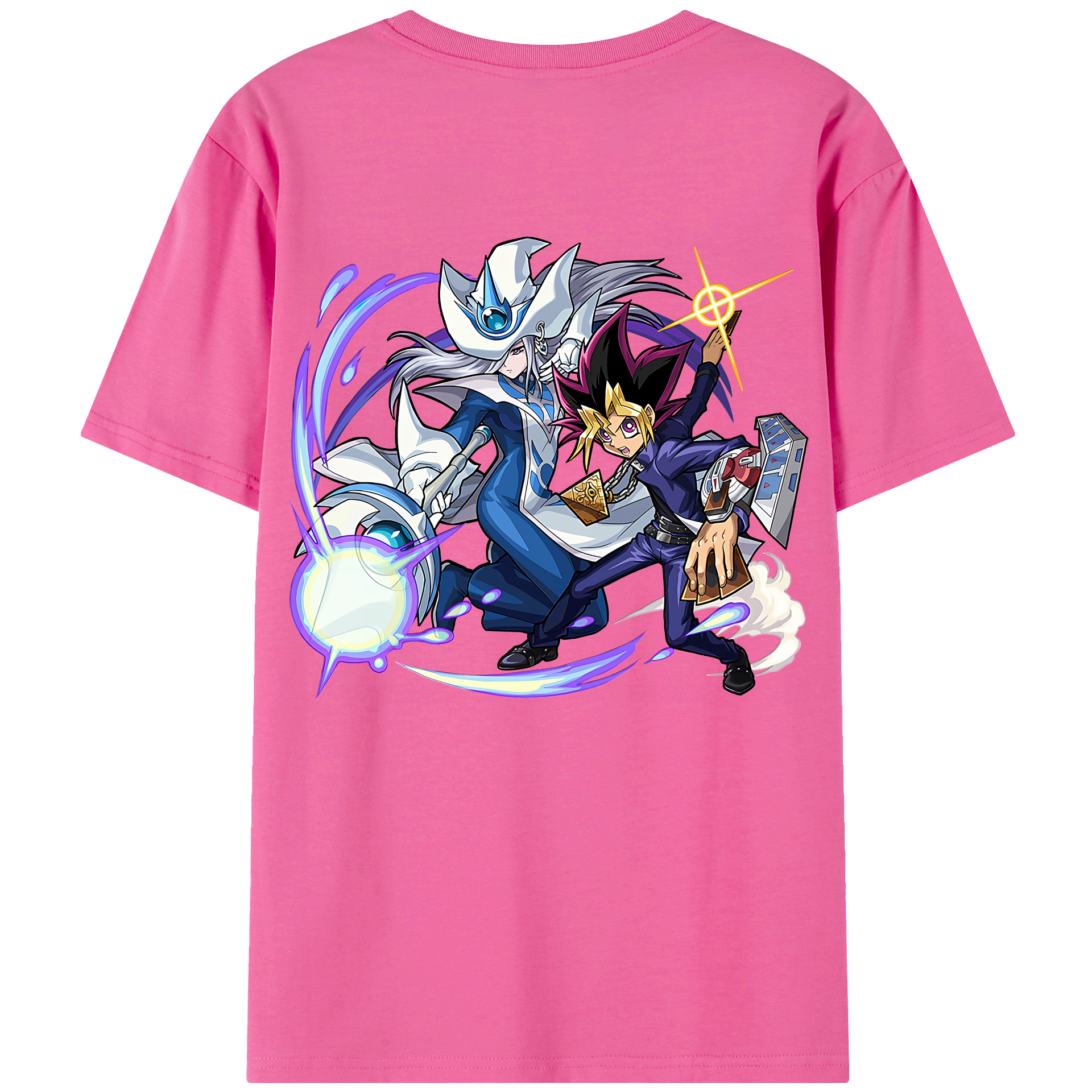 （画像用） 遊☆戯☆王 Yu-Gi-Oh! レディース半袖Tシャツ(バックプリント)